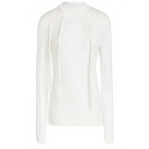 NEW PALMER//HARDING women's turtleneck sweater in white